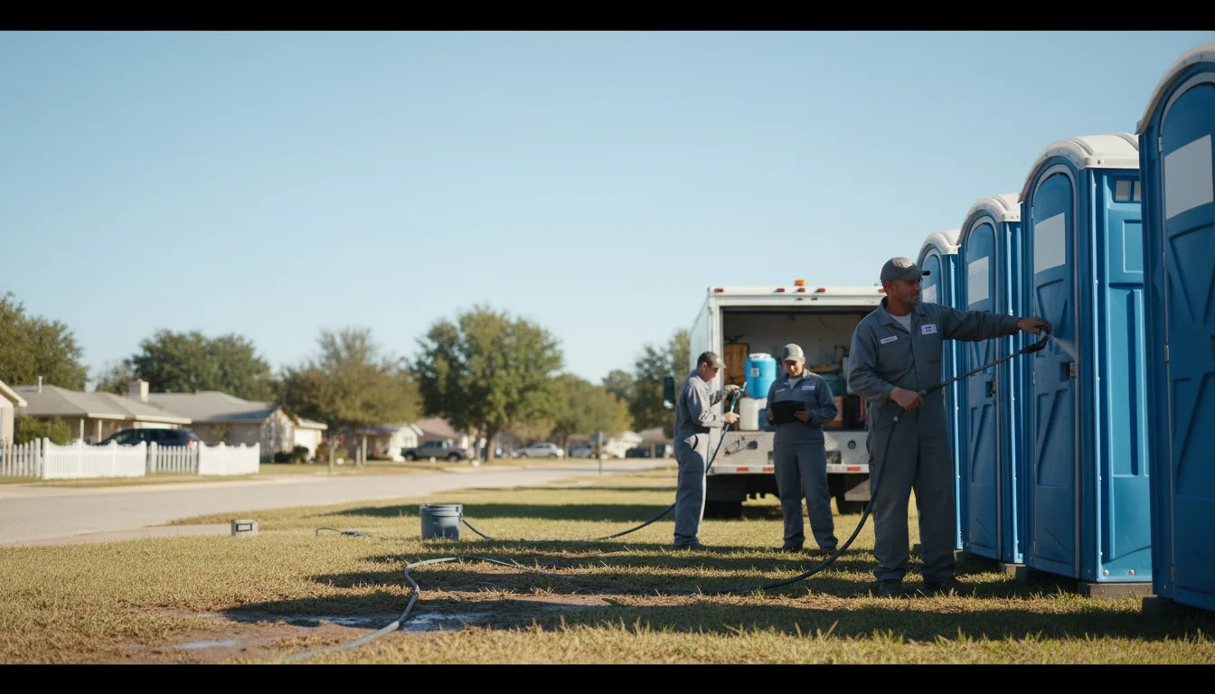 Long-Term Portable Toilet Rental in Danville, GA near me